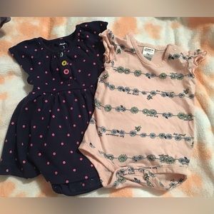 Three month girl lot of two outfits